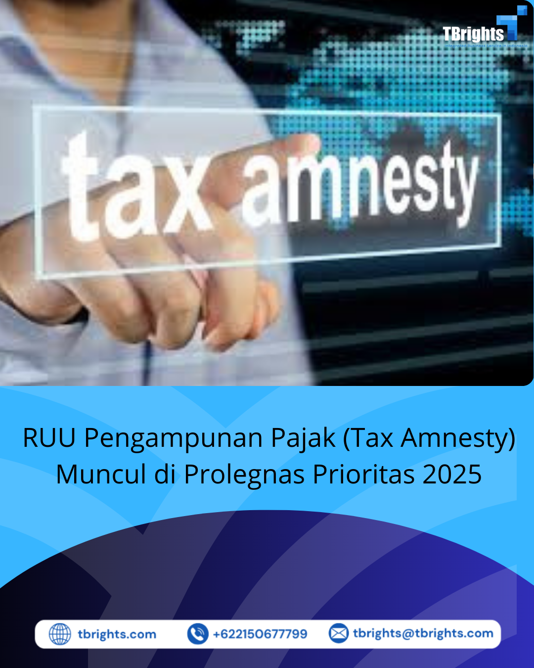 RUU Pengampunan Pajak (Tax Amnesty) Muncul di Prolegnas Prioritas 2025